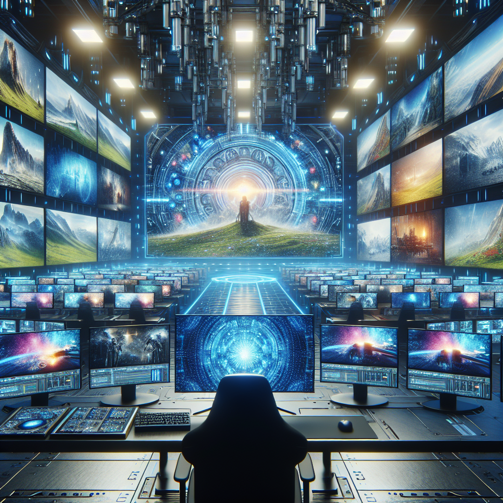 Virtuelle filmverdener: Udforsk mulighederne med cinematic scene generators